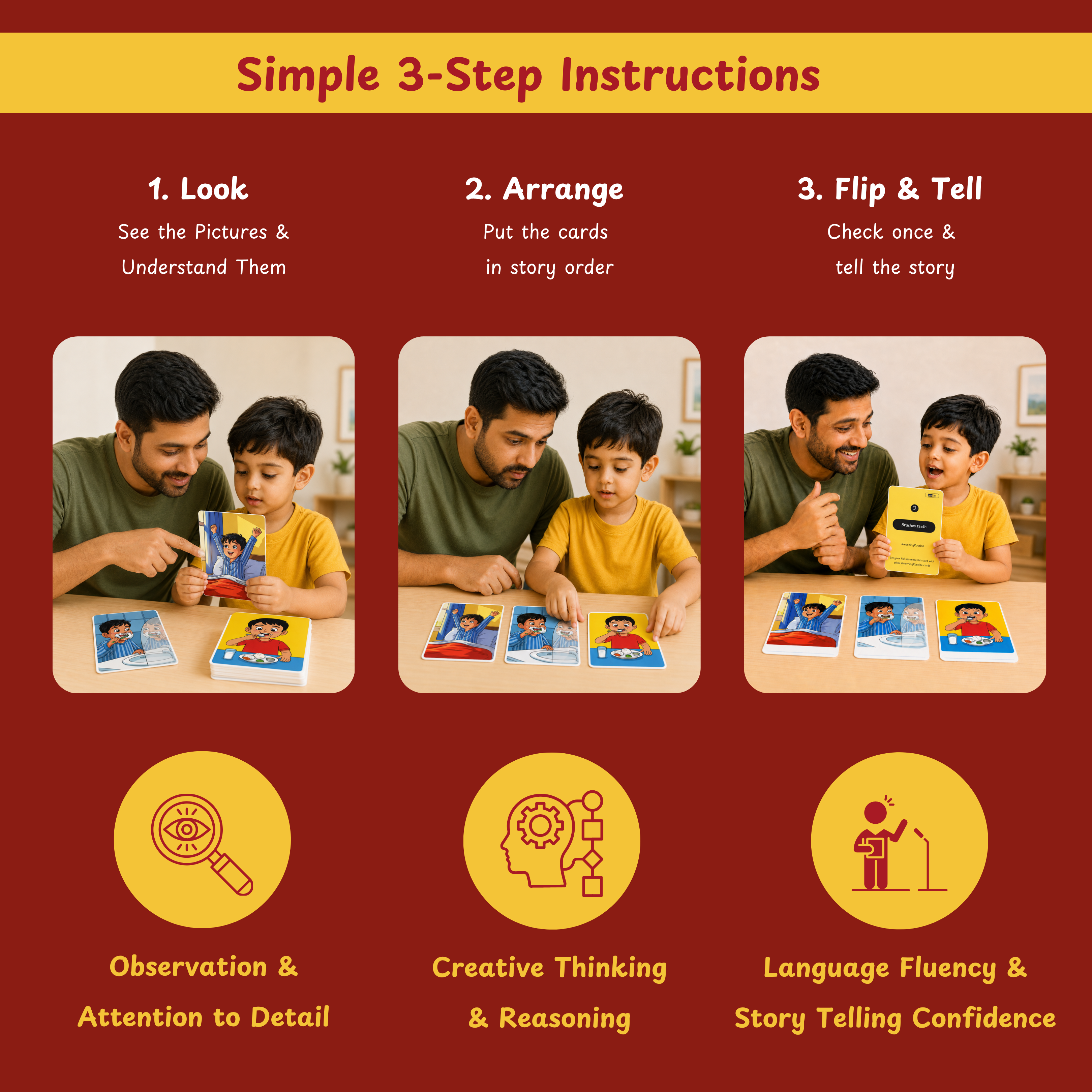 Storytelling & Sequencing Flashcards - view 3