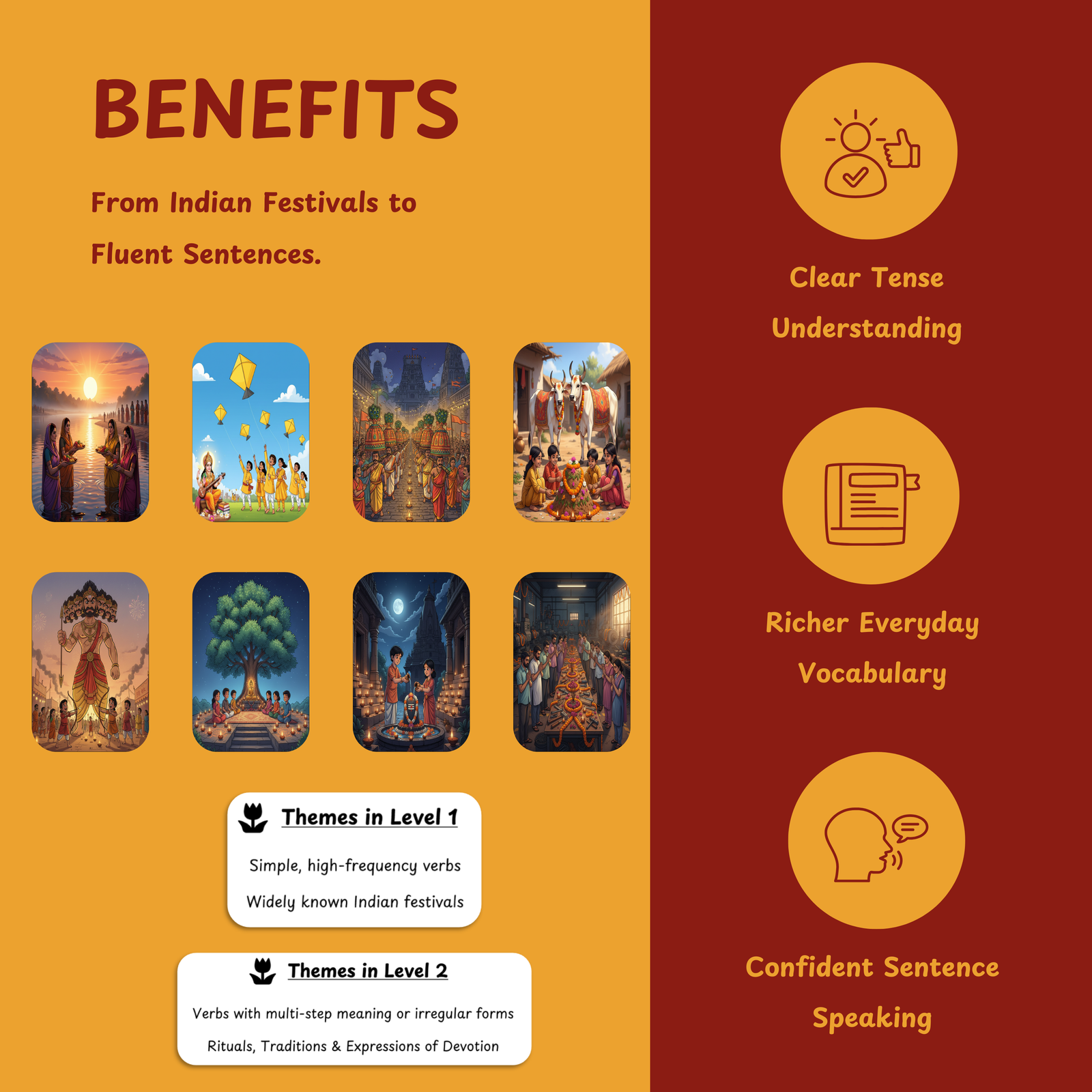 Tenses Through Festivals - Levels 1 & 2 Combo Pack - view 3