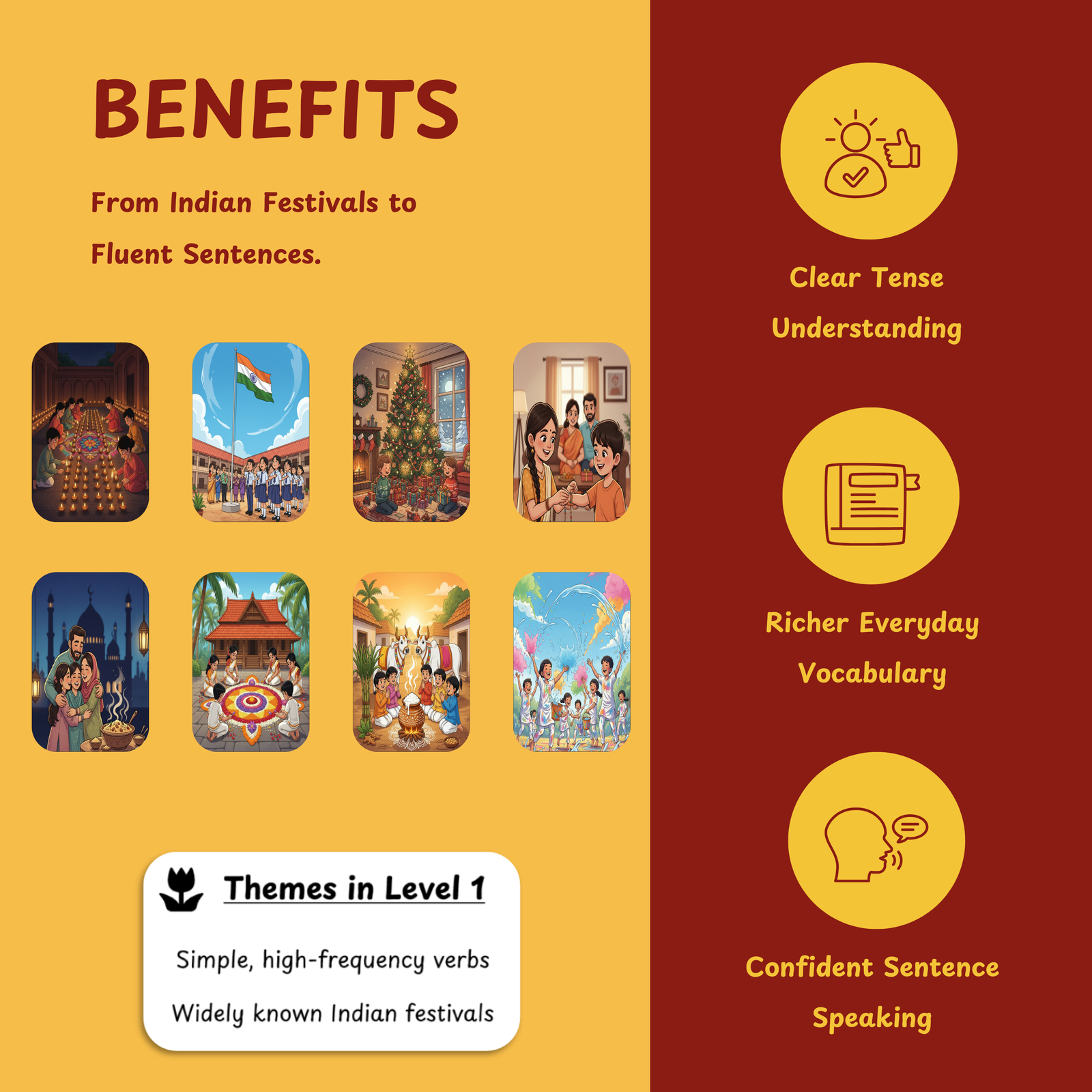 Tenses Through Festivals - Level 1 - view 3